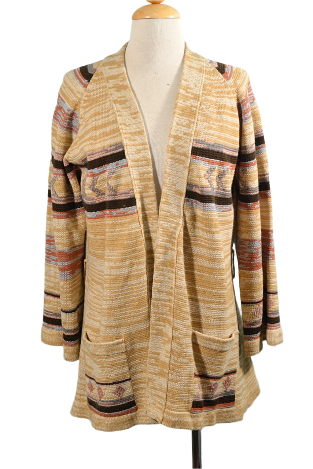 70s Southwestern style cardigan