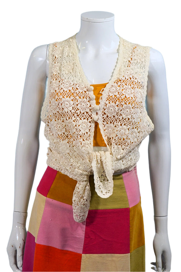 Vintage crochet top