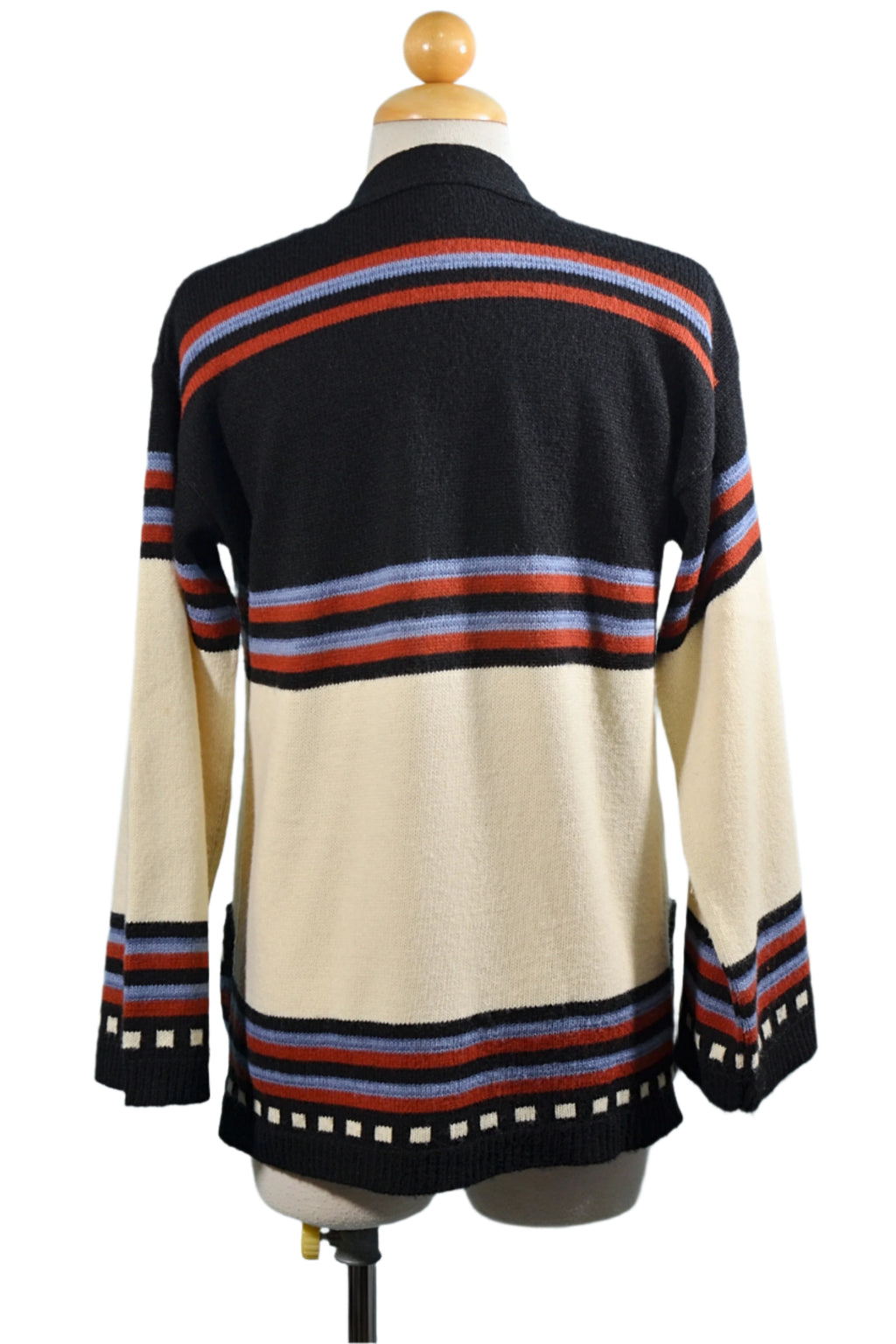 Striped Southwestern vintage sweater