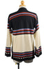 Striped Southwestern vintage sweater